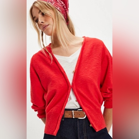 NWT FREE PEOPLE KAIT CARDIGAN - Picture 4 of 4